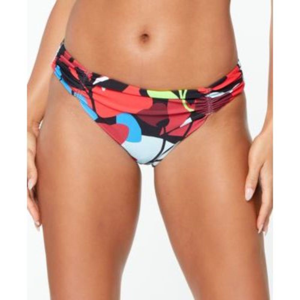 MSRP $44 Bar III Shirred-Side Hipster Bikini Bottoms Size XL